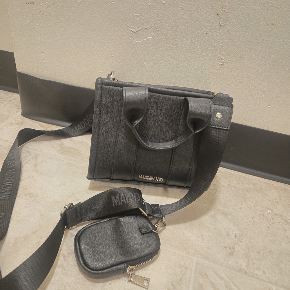 Black Messenger Bag for Men